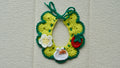 Handmade Crochet Strawberry Bunny Pet Collar 🍓🐰