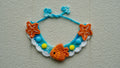 Handmade Crochet Ocean Goldfish Pet Collar 🌊🐠